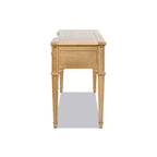 Scrivania direzionale in legno a 3 cassetti Dauphin 55 di Jennifer Taylor Home
