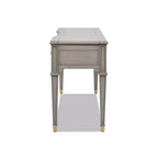 Scrivania direzionale in legno a 3 cassetti Dauphin 55 di Jennifer Taylor Home