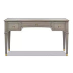 Jennifer Taylor Home Dauphin 55 3-Drawer Wood Executive Desk