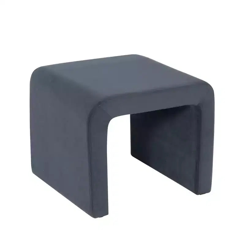 Pouf in velluto Arch HomePop
