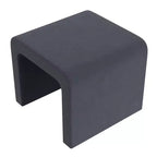 Pouf in velluto Arch HomePop
