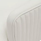 Manhattan Comfort Set di 2 Sedie da Pranzo Raya Moderne Imbottite in Similpelle con Braccioli