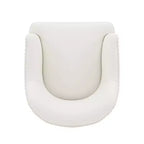 Manhattan Comfort Set di 2 Sedie da Pranzo Raya Moderne Imbottite in Similpelle con Braccioli