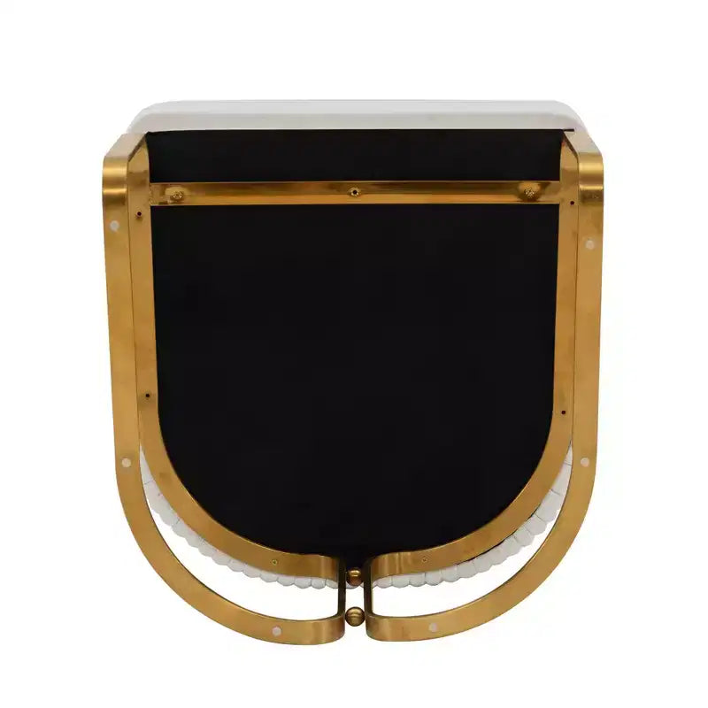 Manhattan Comfort Set di 2 Sedie da Pranzo Raya Moderne Imbottite in Similpelle con Braccioli