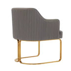 Manhattan Comfort Set di 2 Sedie da Pranzo Raya Moderne Imbottite in Similpelle con Braccioli
