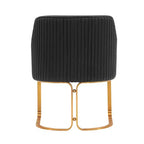Manhattan Comfort Set di 2 Sedie da Pranzo Raya Moderne Imbottite in Similpelle con Braccioli