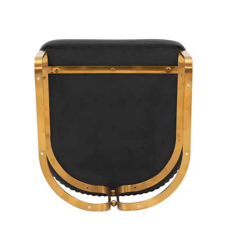 Manhattan Comfort Set di 2 Sedie da Pranzo Raya Moderne Imbottite in Similpelle con Braccioli