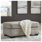 Signature Design by Ashley Stonemeade Pouf Rivestito, Tortora