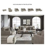 Signature Design by Ashley Stonemeade Pouf Rivestito, Tortora