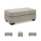 Signature Design by Ashley Stonemeade Pouf Rivestito, Tortora