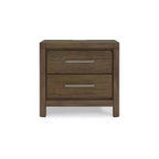 Comodino a 2 cassetti Cabalynn di Signature Design by Ashley, marrone chiaro