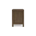 Comodino a 2 cassetti Cabalynn di Signature Design by Ashley, marrone chiaro