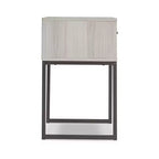 Comodino contemporaneo Signature Design by Ashley Socalle a 1 cassetto, legno chiaro naturale