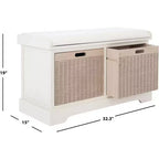 Panca imbottita Landers a 2 cassetti - BCH5702 - Safavieh