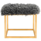 Pouf Rowan Square - FOX6288 - Safavieh Couture