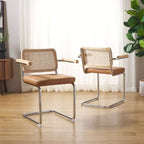 Sedia da pranzo Coralia - Set da 2 - DCH1102 - Cognac/Naturale - Safavieh