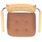 Sedia da pranzo Coralia - Set da 2 - DCH1102 - Cognac/Naturale - Safavieh