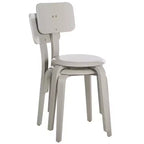 Sedia da pranzo impilabile Luella (set da 2) - DCH1009 - Safavieh