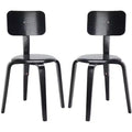 Luella Stackable Dining Chair (Set of 2) - DCH1009 - Safavieh
