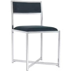Sedia Menken cromata (set di 2) - FOX6301 - Safavieh Couture