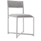 Sedia Menken cromata (set di 2) - FOX6301 - Safavieh Couture
