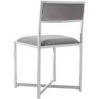 Sedia Menken cromata (set di 2) - FOX6301 - Safavieh Couture