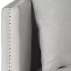 Divano Sarah con cuscini decorativi - FOX6206 - Grigio - Safavieh Couture