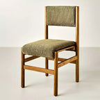 Sedia da pranzo imbottita senza braccioli con gambe Dowel - Arredamento Hearth & Hand with Magnolia