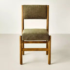 Sedia da pranzo imbottita senza braccioli con gambe Dowel - Arredamento Hearth & Hand with Magnolia