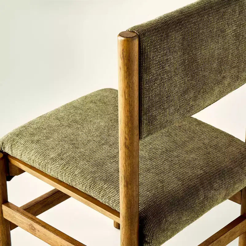 Sedia da pranzo imbottita senza braccioli con gambe Dowel - Arredamento Hearth & Hand with Magnolia