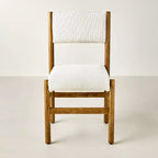 Sedia da pranzo imbottita senza braccioli con gambe Dowel - Arredamento Hearth & Hand with Magnolia