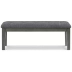 Signature Design by Ashley Panca da pranzo Hallanden 50 contemporanea, bicolore grigio