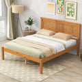 ModernLuxe - Struttura letto a piattaforma in legno matrimoniale/queen/king size con testiera 4W