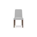 Signature Design by Ashley Lyncott, Sedia da Pranzo Contemporanea Imbottita con Cuscino in Schiuma, Set da 2, Crema e Marrone