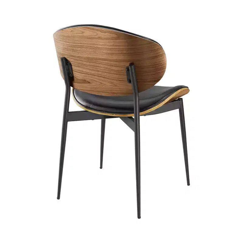 HOMLUX Set di 2 sedie da pranzo imbottite in pioppo, moderne sedie d'accento in similpelle per camera da letto, cucina, sala da pranzo, angolo colazione