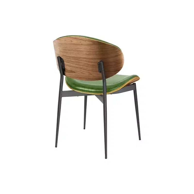 HOMLUX Set di 2 sedie da pranzo imbottite in pioppo, moderne sedie d'accento in similpelle per camera da letto, cucina, sala da pranzo, angolo colazione