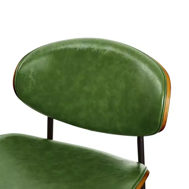 HOMLUX Set di 2 sedie da pranzo imbottite in pioppo, moderne sedie d'accento in similpelle per camera da letto, cucina, sala da pranzo, angolo colazione