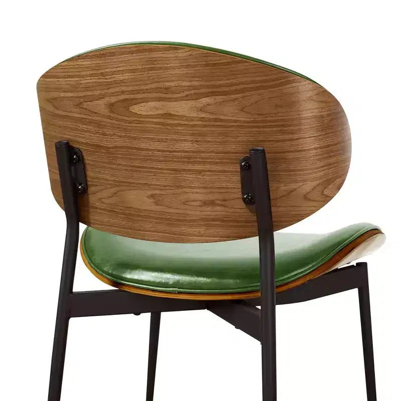 HOMLUX Set di 2 sedie da pranzo imbottite in pioppo, moderne sedie d'accento in similpelle per camera da letto, cucina, sala da pranzo, angolo colazione