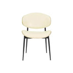 HOMLUX Set di 2 sedie da pranzo imbottite in pioppo, moderne sedie d'accento in similpelle per camera da letto, cucina, sala da pranzo, angolo colazione