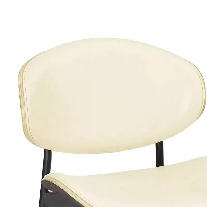 HOMLUX Set di 2 sedie da pranzo imbottite in pioppo, moderne sedie d'accento in similpelle per camera da letto, cucina, sala da pranzo, angolo colazione