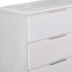 Comò a 5 cassetti in legno massello stile rustico Plank+Beam