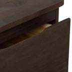 Comò a 5 cassetti in legno massello stile rustico Plank+Beam