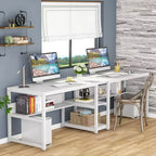 Scrivania per computer Lantine 78.7 con libreria