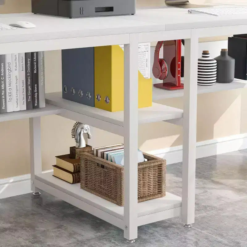 Scrivania per computer Lantine 78.7 con libreria