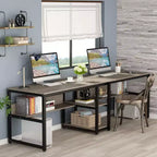 Scrivania per computer Lantine 78.7 con libreria