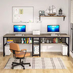 Scrivania per computer Lantine 78.7 con libreria