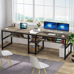 Scrivania per computer Lantine 78.7 con libreria