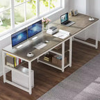 Scrivania per computer Lantine 78.7 con libreria