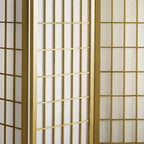 Oriental Furniture Finestra a 5 ante alta 1,80 m, Edizione Speciale