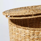 Pouf Contenitore Intrecciato Espresso - Threshold designed with McGee
